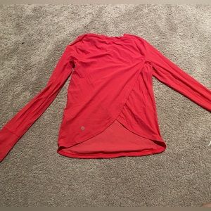 Sonic Pink Lululemon Long Sleeve size 2